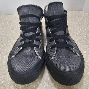 Converse Chuck Taylor All Star Clean Mid Womens Size 8 Sneaker 132349F